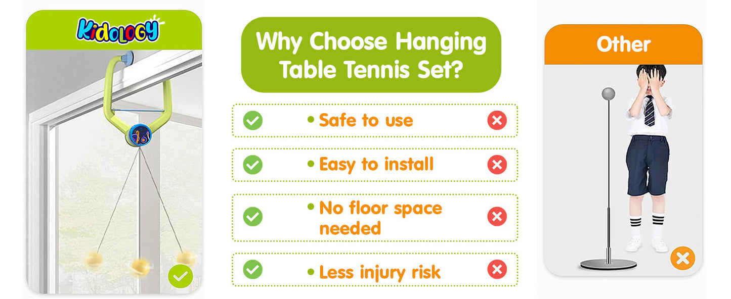 Hanging Table Tennis training for kids