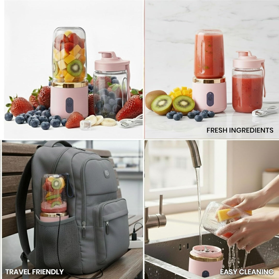 Portable USB Blender – Mini Smoothie Maker