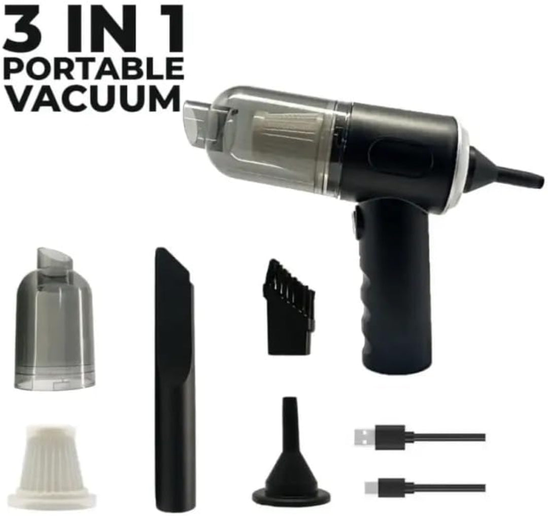 3 in 1 portable mini vacuum cleaner
