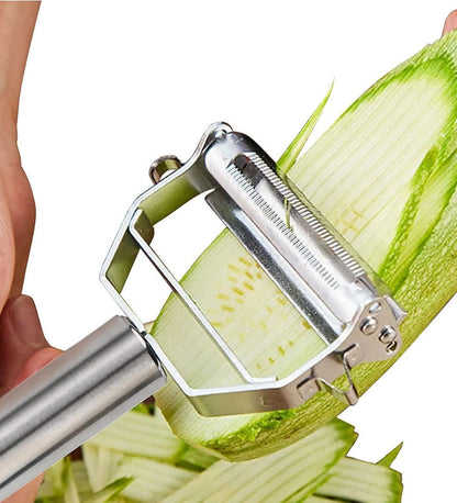 Steel vegetable peeler