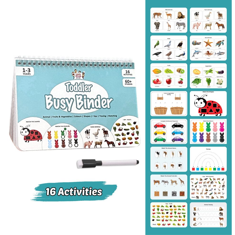 Toddlers Busy  Book