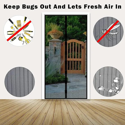 Magnetic mosquito screen