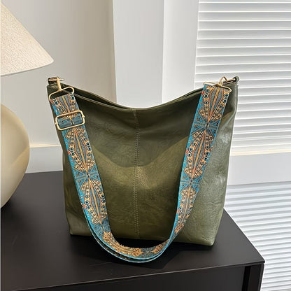 Leather spling bag