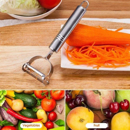 Steel vegetable peeler