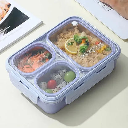 3 compartment kids lunch box