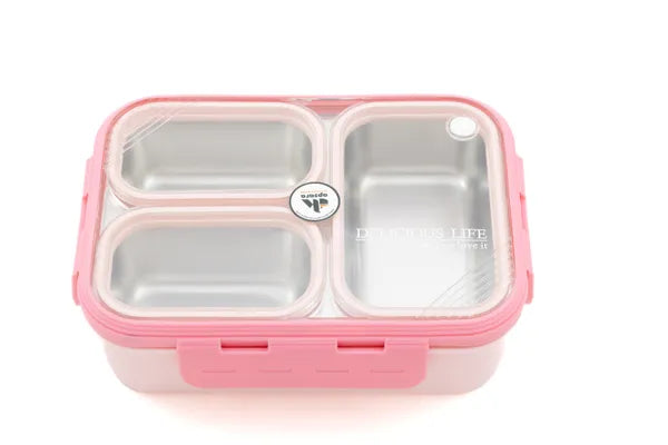 3 compartment kids lunch box